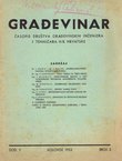 Građevinar V/3/1957