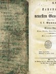Lehrbuch der neuesten Geographie für die k. k. Gymnasien IV. Asien, Afrika, Amerika, Australien