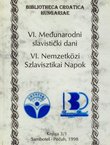 VI. Međunarodni slavistički dani / VI. Nemzetkozi Szlavisztikai Napok