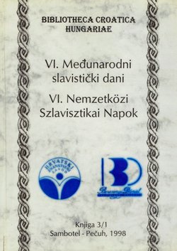 VI. Međunarodni slavistički dani / VI. Nemzetkozi Szlavisztikai Napok