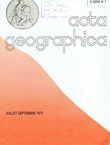 Acta geographica 7/1971