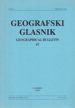 Geografski glasnik 57/1995