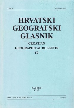 Hrvatski geografski glasnik 59/1997