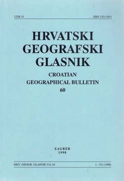 Hrvatski geografski glasnik 60/1998