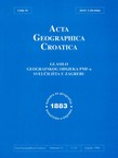 Acta Geographica Croatica 33/1998