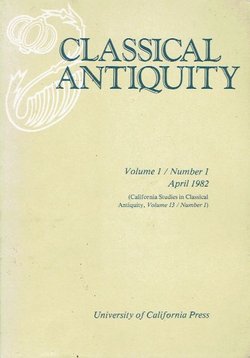Classical Antiquity 1/1/1982