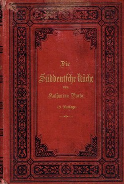 Süddeutsche Küche (19.Aufl.)