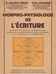 Morpho-psysiologie de  l'écriture