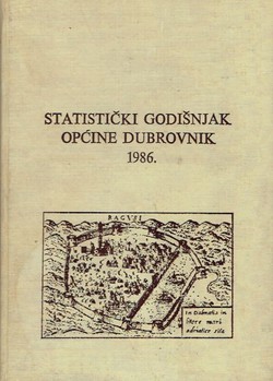 Statistički godišnjak općine Dubrovnik 1986.