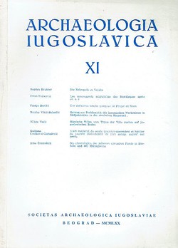 Archaeologia iugoslavica XI/1970