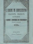 L'erede di Diocleziano. Cronista dalmata lunario cattolico e greco per l'anno 1862.