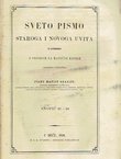 Sveto Pismo Staroga i Novoga Uvita. Snopić 27. i 28.