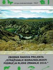 Zbornik radova projekta "Istraživanje bioraznolikosti područja rijeke Zrmanje 2010"