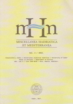 Miscellanea Hadriatica et Mediterranea 3/2016
