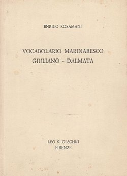 Vocabolario marinaresco Giuliano-Dalmata