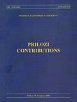 Prilozi / Contributions 39/2010