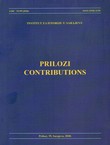 Prilozi / Contributions 39/2010