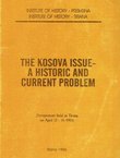 The Kosova Issue. A Historic and Current Problem