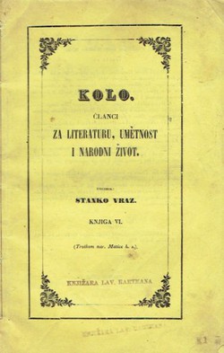 Kolo. Članci za literaturu, umětnost i narodni život VI/1847