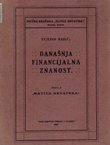 Današnja financijalna znanost