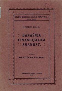 Današnja financijalna znanost