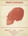 Crania hungarica IV/1-2/1961 (Data to the Recontruction of the Population of an Eleventh Century Cemetery: Gava - Market. A Methodological Study)