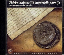 Zbirka najstarijih hrvatskih povelja (Monumenta antiquissima) 999-1089 (CD)