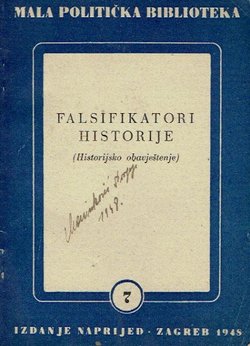Falsifikatori historije (Historijsko obavještenje)