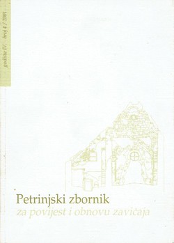 Petrinjski zbornik za povijest i obnovu zavičaja 4/2001