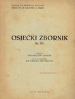 Osječki zbornik IV/1954