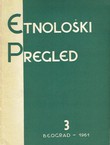 Etnološki pregled 3/1961