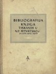 Bibliografija knjiga tiskanih u N.R. Hrvatskoj za god. 1945 i 1946