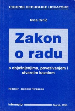Zakon o radu s objašnjenjima, povezivanjem i stvarnim kazalom