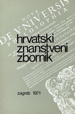 Hrvatski znanstveni zbornik 2/1971