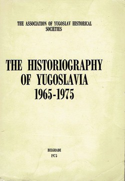 The Historiography of Yugoslavia 1965-1975