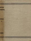 Nova Evropa V/1-12/1922
