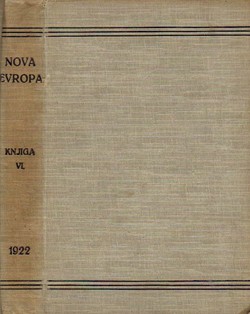 Nova Evropa VI/1-12/1922