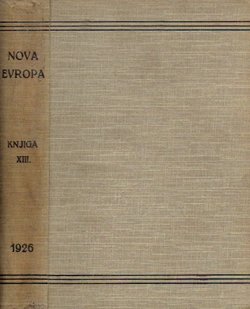 Nova Evropa XIII/1-12/1926