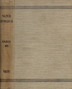 Nova Evropa XIII/1-12/1926