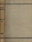 Nova Evropa XV/1-12/1927