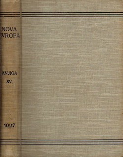 Nova Evropa XV/1-12/1927