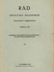Rad HAZU. Knjiga 270. Razreda historičko-filologički i filozofičko-juridički 122/1941