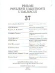 Prilozi za povijest umjetnosti u Dalmaciji 37/1997-98