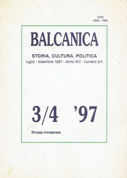 Balcanica XIV/3-4/1997