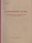 Le recensement de 1910 ses methodes et son application dans la Marche Julienne