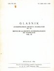 Glasnik Antropološkog društva Jugoslavije 32/1996