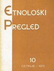Etnološki pregled 10/1972