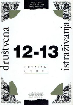 Hrvatski otoci (Društvena istraživanja 12-13/1994)