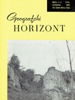 Geografski horizont XXII/1-2/1976