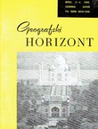 Geografski horizont XXVIII/3-4/1982